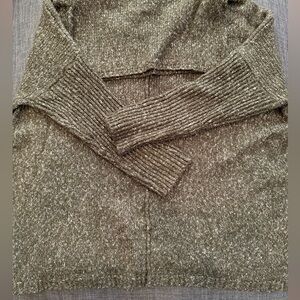 Marble Green Cowl Neck Sweater (XL)